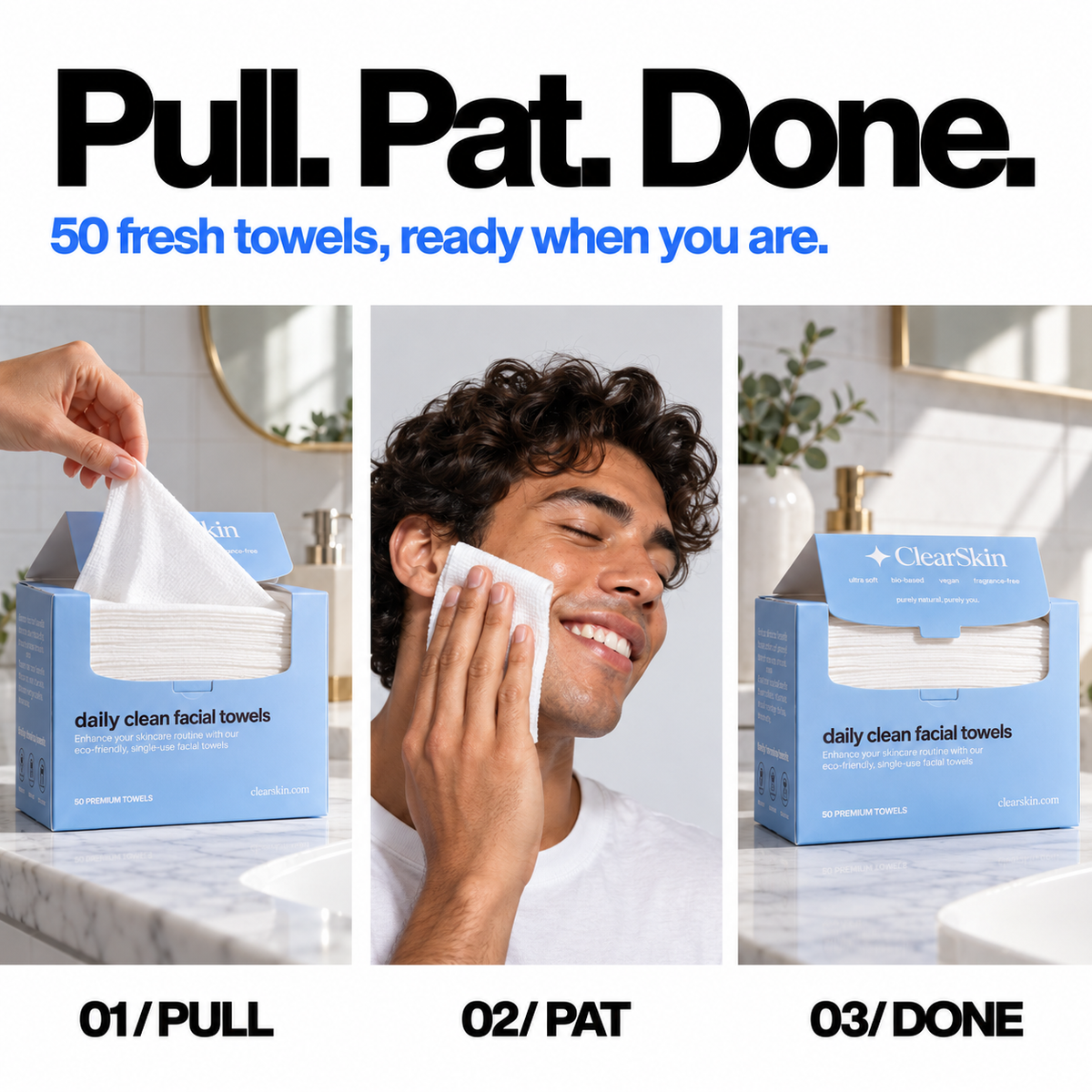 ClearSkin Towels